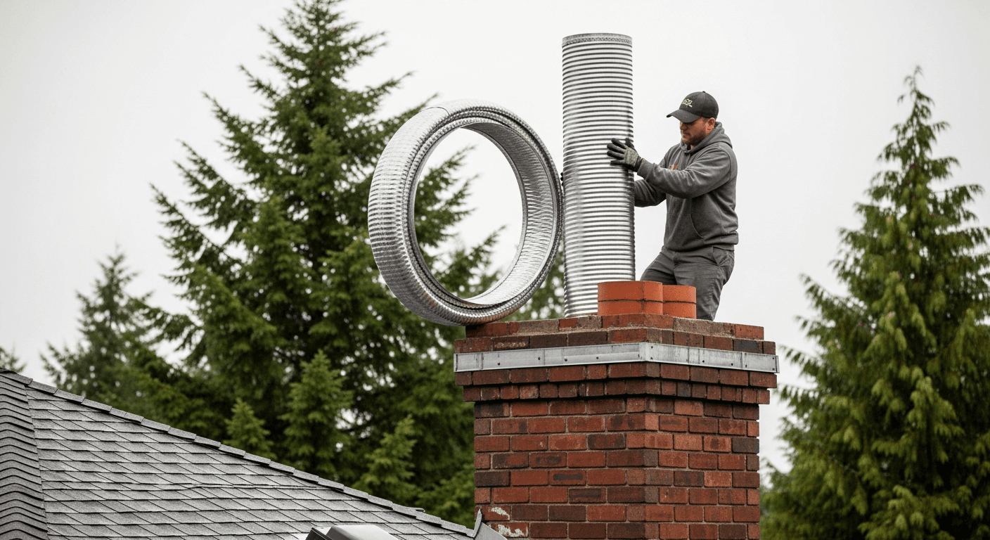 Chimney Relining Cost in Renton, WA: $1,500–$5,000
